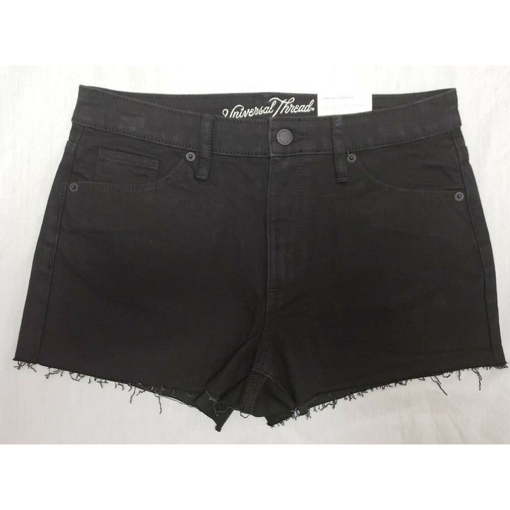 NWT UNIVERSAL THREAD WOMENS HIGH RISE CUT OFF JEANS SHORTS SIZE 8
